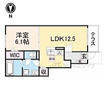 奈良県磯城郡田原本町大字秦庄（賃貸アパート1LDK・1階・44.70㎡） その2