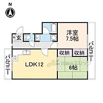 ハイツ武蔵Ａ 2F-A ｜ 奈良県橿原市山之坊町（賃貸アパート2LDK・2階・50.00㎡） その2