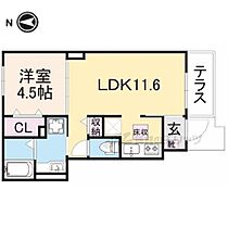 モンド　カロレI 103 ｜ 奈良県御所市大字東辻（賃貸アパート1LDK・1階・37.00㎡） その2