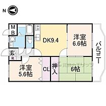 フルーエントI 304 ｜ 奈良県桜井市大字外山（賃貸マンション3LDK・3階・60.10㎡） その2