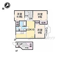 ヴィラ・サニー・フラット　Ａ 205 ｜ 奈良県桜井市大字上之庄（賃貸アパート3LDK・2階・65.57㎡） その2