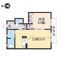 奈良県大和郡山市昭和町（賃貸アパート1LDK・1階・46.40㎡） その2