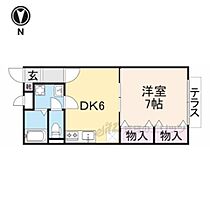 奈良県橿原市南八木町２丁目（賃貸アパート1DK・2階・35.40㎡） その2