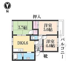 三央ハイツ　Ｃ