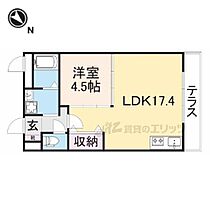 ルーエンハイム 106 ｜ 奈良県橿原市五条野町（賃貸マンション1LDK・1階・41.01㎡） その2