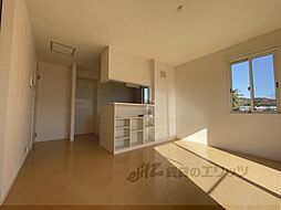 JR桜井線 三輪駅 徒歩12分の賃貸アパート 1階2LDKのリビング/ダイニング