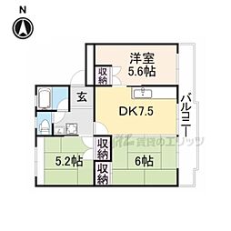 成幸ハイツ 3LDKの間取図画像