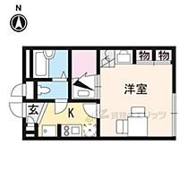 奈良県橿原市木原町（賃貸アパート1K・1階・19.87㎡） その2