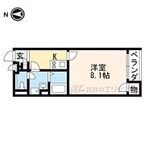 レオネクストますが 204 ｜ 奈良県橿原市土橋町（賃貸アパート1K・2階・25.89㎡） その2