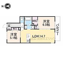 プレセランス山の辺II 302 ｜ 奈良県桜井市大字外山（賃貸マンション2LDK・3階・61.15㎡） その2