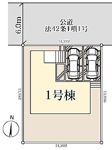 間取り：区画図