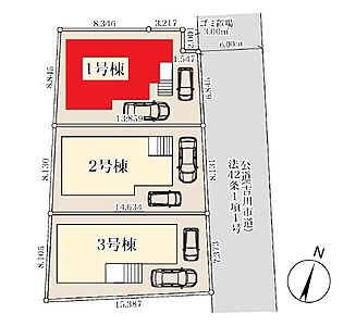 間取り：区画図