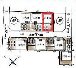 宮代町百間第8II期 全9棟 12号棟