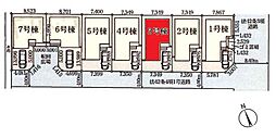 越谷市大泊第10 全7棟 3号棟