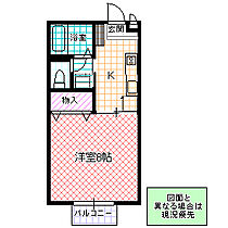 フローラタカラ 102号室 ｜ 茨城県常総市水海道宝町（賃貸アパート1K・1階・26.71㎡） その2