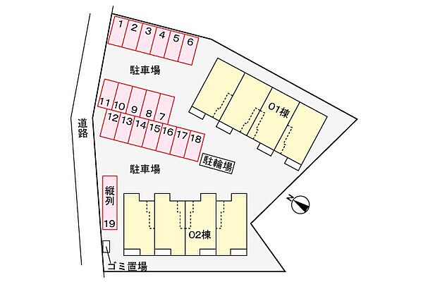 フラン メゾン ソレイユ 101号室｜茨城県龍ケ崎市若柴町(賃貸アパート1LDK・1階・50.14㎡)の写真 その4