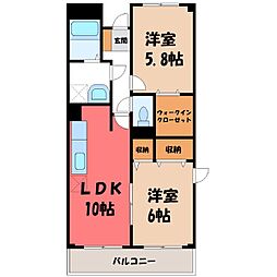 JR両毛線 伊勢崎駅 徒歩22分