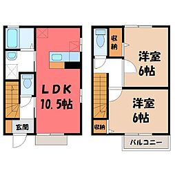 JR上越線 井野駅 徒歩28分の賃貸タウンハウス