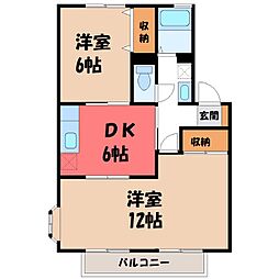 JR両毛線 前橋駅 バス20分 下細井町下車 徒歩3分