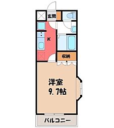 JR上越線 渋川駅 徒歩32分 2階/-