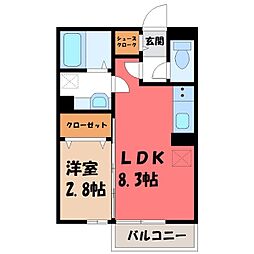 JR両毛線 前橋大島駅 徒歩6分 2階/-