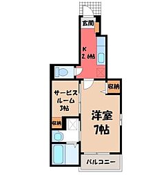 JR両毛線 駒形駅 徒歩27分 1階/-