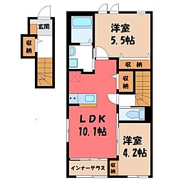 ヴァーチュアス I 2階/-