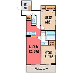 JR両毛線 前橋駅 徒歩14分 2階/-