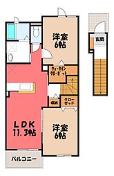 グリーンフォールズ山王 B 2階/-