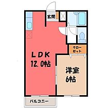 メゾントミー I  ｜ 群馬県伊勢崎市長沼町（賃貸アパート1LDK・2階・39.74㎡） その2