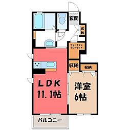 JR両毛線 伊勢崎駅 徒歩23分 1階/-