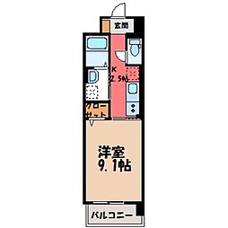 ヴァンベール 4階/-