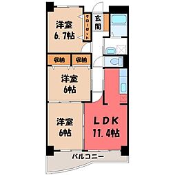 クラール 2階
