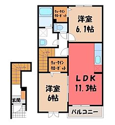ボ・ヌール 2階/-