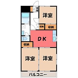 ハイツイナバ 1階