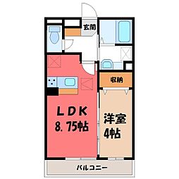 オペラハウス上大島 B 1階/-