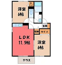 セジュールアユ B 1階