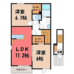 シャインメモリー I 2階/-