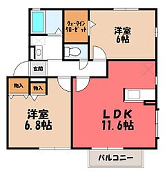 エクレーレ A 1階/-