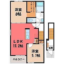 カーサ フェリーチェ B 2階