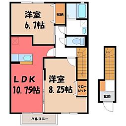 グランメール B 2階