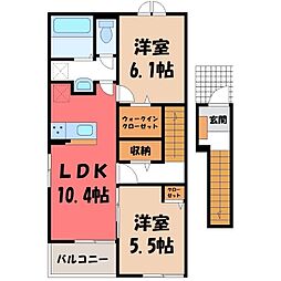 ヒカルサ深谷ウエスト 2階