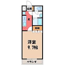 群馬県伊勢崎市赤堀今井町1丁目（賃貸アパート1K・1階・29.75㎡） その2