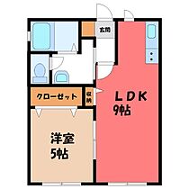 群馬県伊勢崎市富塚町（賃貸アパート1LDK・1階・35.72㎡） その2