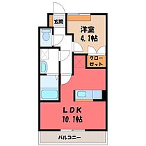 群馬県伊勢崎市今井町（賃貸アパート1LDK・1階・36.00㎡） その2