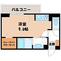 群馬県前橋市文京町1丁目（賃貸アパート1R・3階・28.31㎡） その1