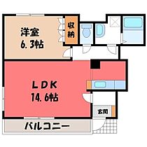 茨城県古河市駒羽根（賃貸アパート1LDK・1階・49.36㎡） その2