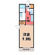 茨城県古河市東1丁目（賃貸マンション1K・1階・30.75㎡） その2