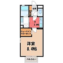 茨城県古河市古河（賃貸アパート1K・2階・30.27㎡） その2