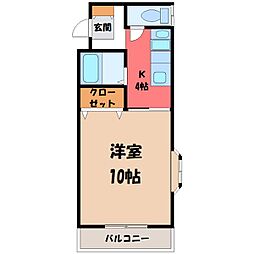 グリーングラス 1階/-